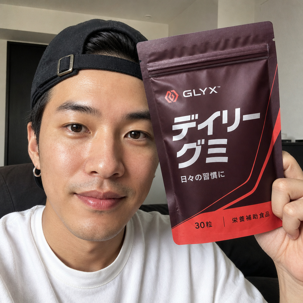 GLYXを続けている男性